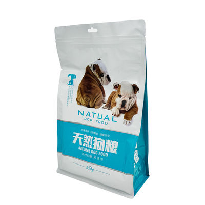 購入 カスタム 空っぽの箱 底に再閉するジップロック 50ポンドの袋 乾燥した猫の食べ物 online manufacture