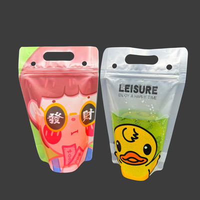購入 9.1x5.2インチ17オンス8ミリ 透明 フロスト スタンドアップ 飲み袋 飲み袋 重荷 手持ち ザイプ online manufacture