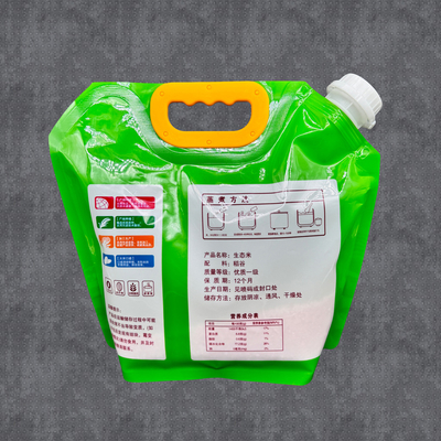 購入 250ml 1L 1.5L 2.5L 5L 10L カスタム スタンドアップ スプート ポケット バッグ 折りたたみ 屋外 貯蔵 飲み物 バッグ online manufacture
