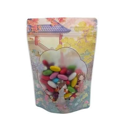 購入 クラシカルパターン プラスチック 食品包装用 窓とシップロック付き スタンドアップポケット online manufacture