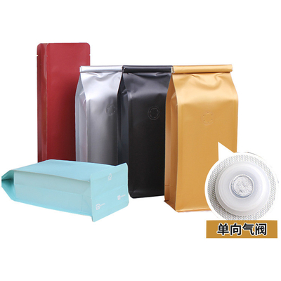 購入 1lb 2lb アルミニウムホイール 四角底 コーヒー豆袋 バルブチンのネクタイ online manufacture